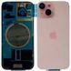 Задняя крышка корпуса iPhone 15 Pink (со стеклом камеры, MagSafe), Original (China) 648180 фото 1