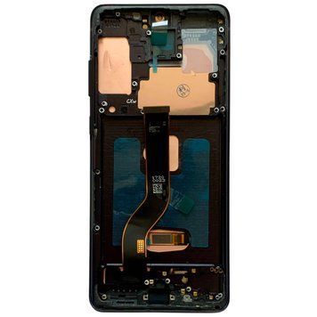 Дисплей для Samsung G985 | G986 Galaxy S20 Plus с черным тачскрином и корпусной рамкой, OLED 1405365 фото