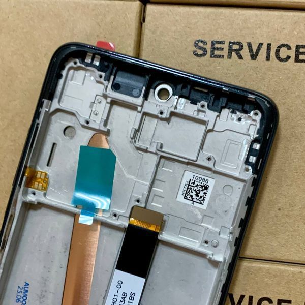 Дисплей для Xiaomi Poco X3 (MZB07Z0IN) с черным тачскрином и корпусной рамкой, Original (PRC) 872567_3 фото