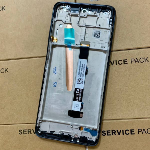Дисплей для Xiaomi Poco X3 (MZB07Z0IN) с черным тачскрином и корпусной рамкой, Original (PRC) 872567_3 фото