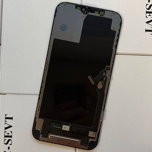 Дисплей для iPhone 12 Pro Max з чорним тачскріном, FHD INCELL (без помилки) 59172 фото