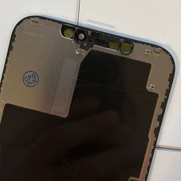 Дисплей для iPhone 12 Pro Max з чорним тачскріном, FHD INCELL (без помилки) 59172 фото