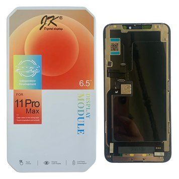 Дисплей для iPhone 11 Pro Max с черным тачскрином, JK-INCELL 150953_1 фото