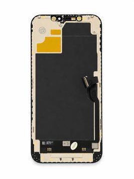 Дисплей для iPhone 12 Pro Max з чорним тачскріном, Original Self Welded 144389 фото