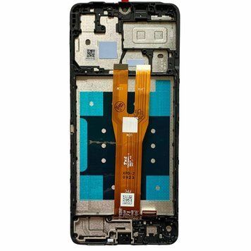 Дисплей для Samsung A065 Galaxy A06 2024 с черным тачскрином и корпусной рамкой, Original 83327 фото