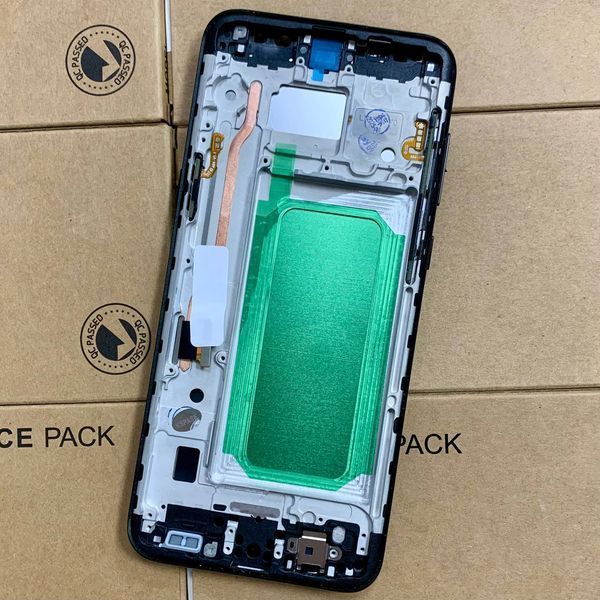 Дисплей для Samsung G955 Galaxy S8 Plus с черным тачскрином и корпусной рамкой, IPS (дисплей не скруглен) 042943 фото