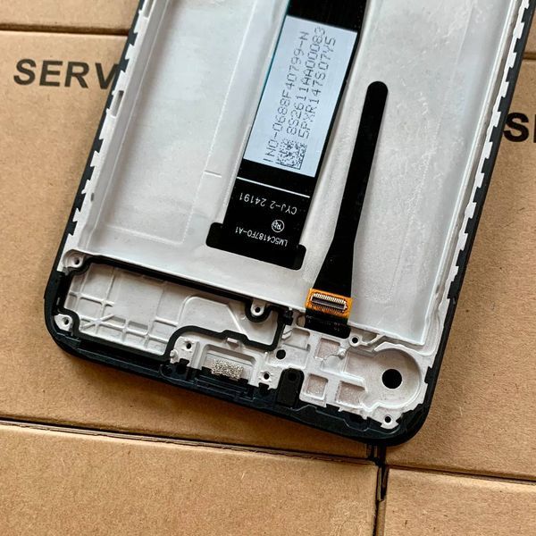 Дисплей для Xiaomi Poco C75 4G (2410FPCC5G) з чорним тачскріном і корпусною рамкою, Original (PRC) 9860789_3 фото