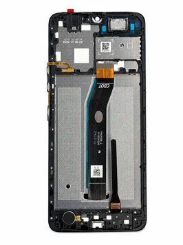 Дисплей для Xiaomi Redmi A3 (23129RN51X) с черным тачскрином, корпусной рамкой, спикером и вибро, Original Self Welded 108070_2 фото