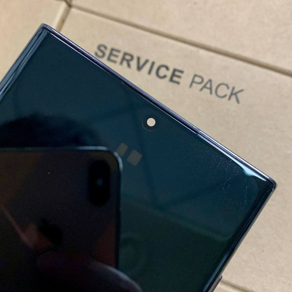 Дисплей для Samsung S908 Galaxy S22 Ultra з чорним тачскріном та корпусною рамкою, OLED 1405371 фото