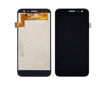 Дисплей для Samsung J260 Galaxy J2 Core 2018 с черным тачскрином, IPS 1405372 фото