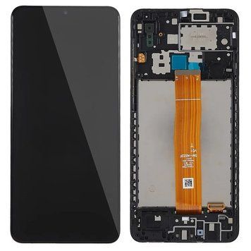 Дисплей для Samsung A022 Galaxy A02 с черным тачскрином и корпусной рамкой, INCELL 5917915 фото