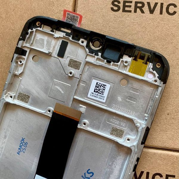 Дисплей для Xiaomi Redmi 9C (M2006C3MG, M2006C3MT) з чорним тачскріном і корпусною рамкою, Original 104029_4 фото