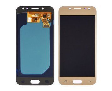 Дисплей для Samsung J530 Galaxy J5 (2017) с золотым тачскрином, OLED 11158702 фото