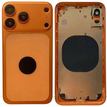 Корпус для iPhone X в формі iPhone 17 Pro, orange 7984 фото