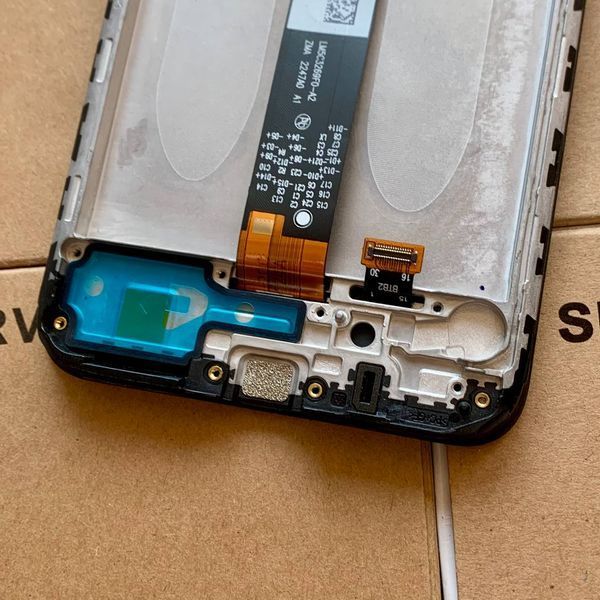 Дисплей для Xiaomi Redmi 9C NFC (M2006C3MNG) з чорним тачскріном і корпусною рамкою, Original 104029_5 фото