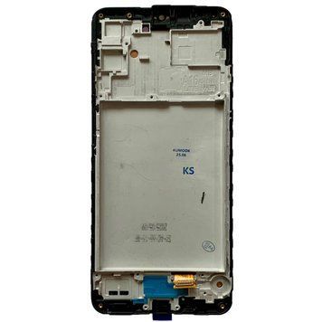 Дисплей для Samsung A165 Galaxy A16 2024 с черным тачскрином и корпусной рамкой, AMOLED 83325 фото