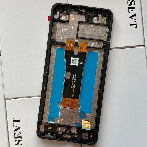 Дисплей для ZTE Blade A56 (Z2473) с черным тачскрином и корпусной рамкой, Original 108280_2 фото