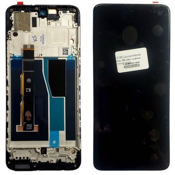 Дисплей для Motorola Moto G84 (XT2347 | XT2347-2) с черным тачскрином и корпусной рамкой, Original 101283 фото