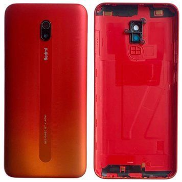 Задня кришка Xiaomi Redmi 8A red (зі склом камери) 0712269 фото