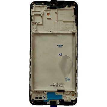 Дисплей для Samsung A166 Galaxy A16 5G 2024 с черным тачскрином и корпусной рамкой, AMOLED 83367 фото