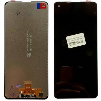 Дисплей для Samsung A217 Galaxy A21S (2020) с черным тачскрином, INCELL 32224 фото