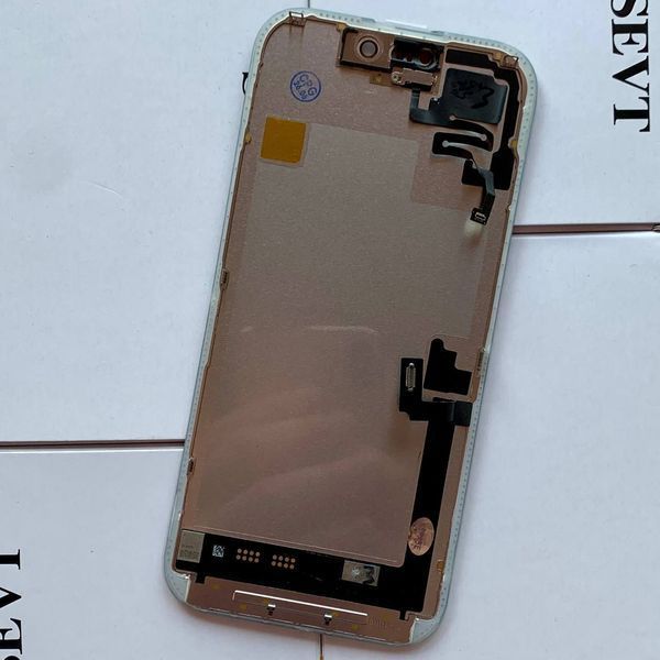 Дисплей для iPhone 17 з чорним тачскріном, CPG Soft OLED (без помилки) 107858 фото
