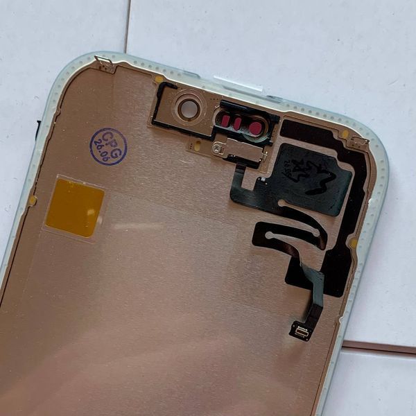 Дисплей для iPhone 17 з чорним тачскріном, CPG Soft OLED (без помилки) 107858 фото